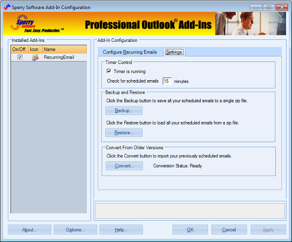 Schedule Recurring Email