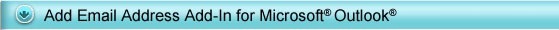 Outlook add-in to automatically add email addresses to your contacts when you reply - for Outlook 2000 or better.