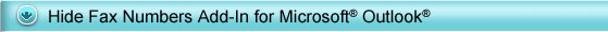 Outlook add-in that prevents Outlook contacts from showing up twice (once for email, once for business fax)