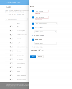 Image of adding a new rule