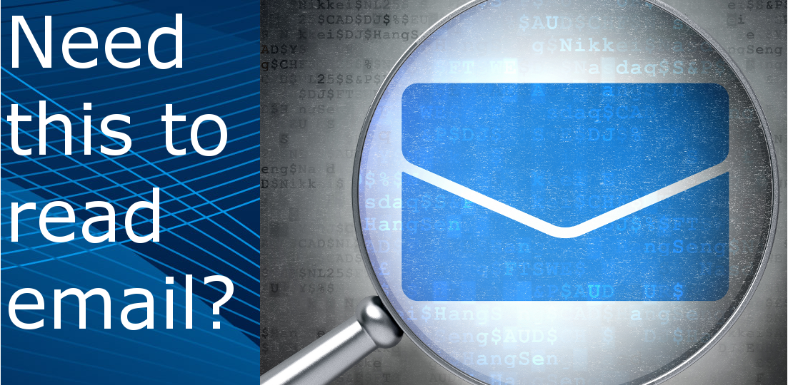 Magnify email windows