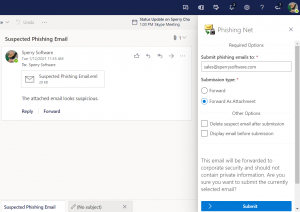 Phishing Net Task Pane