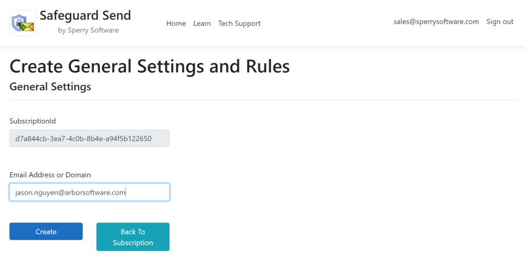 Image of new system administrator's rule set