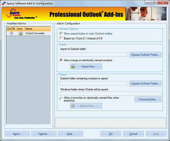 VCard Converter for Outlook